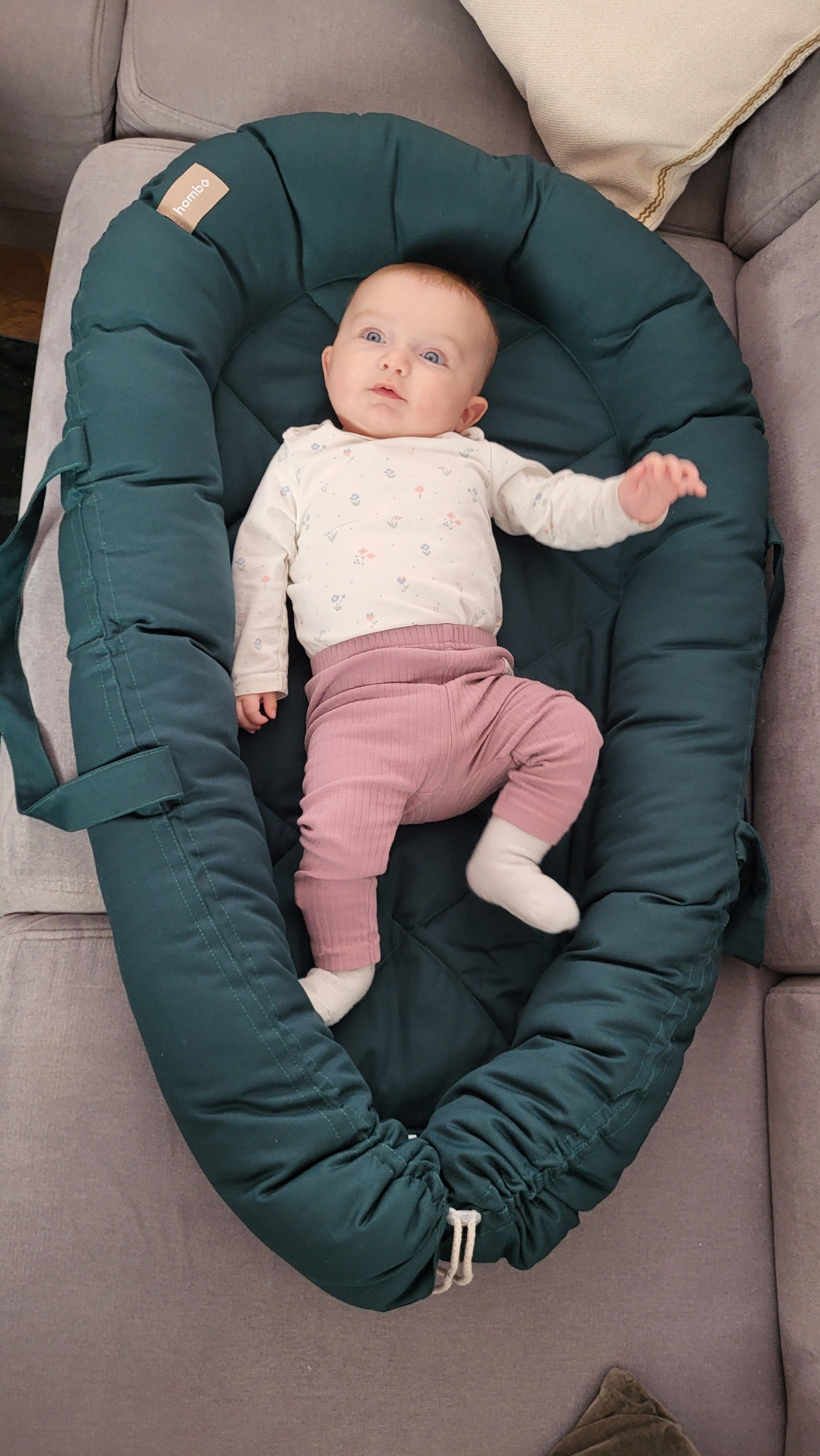 homba® baby hniezdo pre bábätko zelené