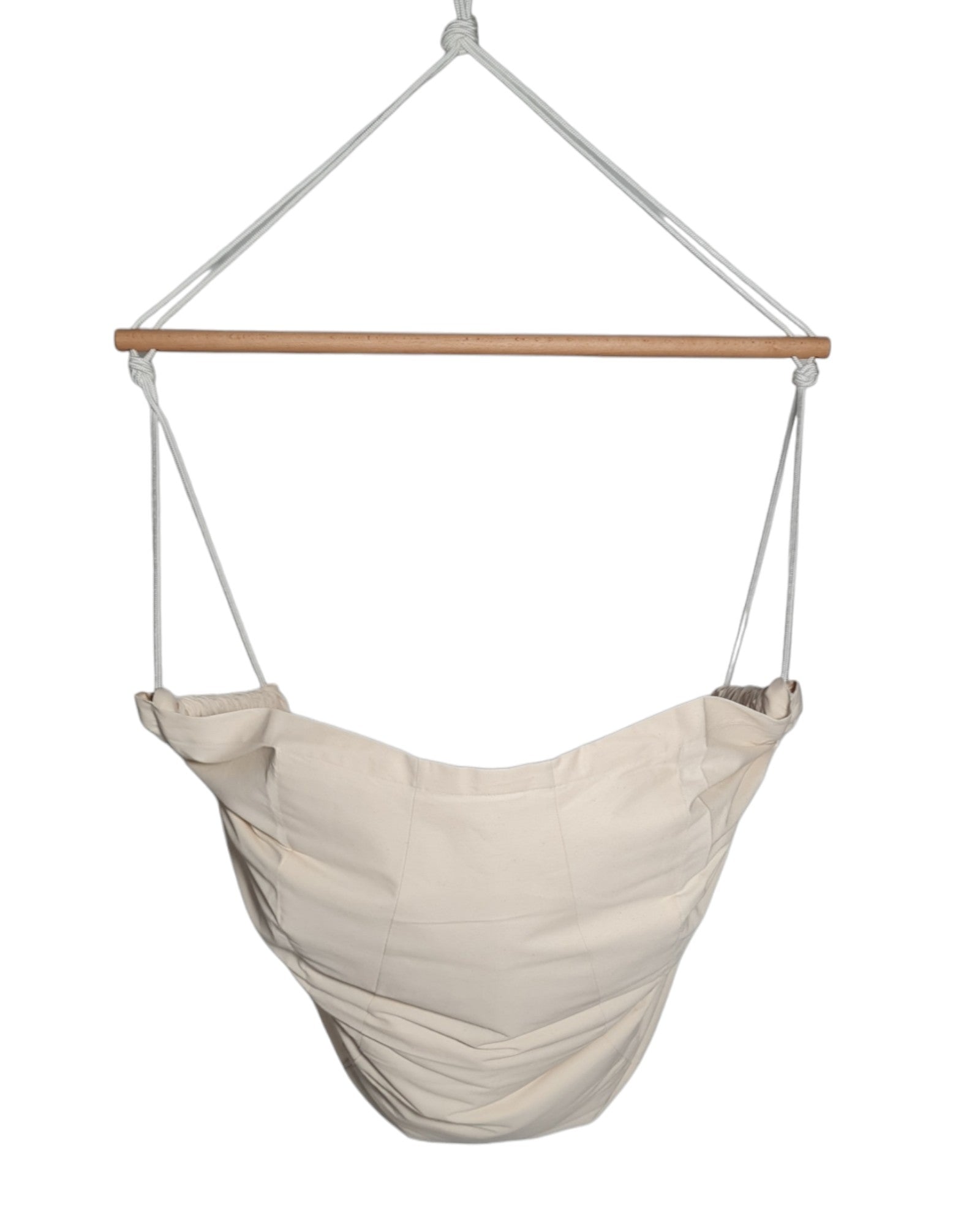 homba® zen mini hanging chair cotton cream (2-10years)