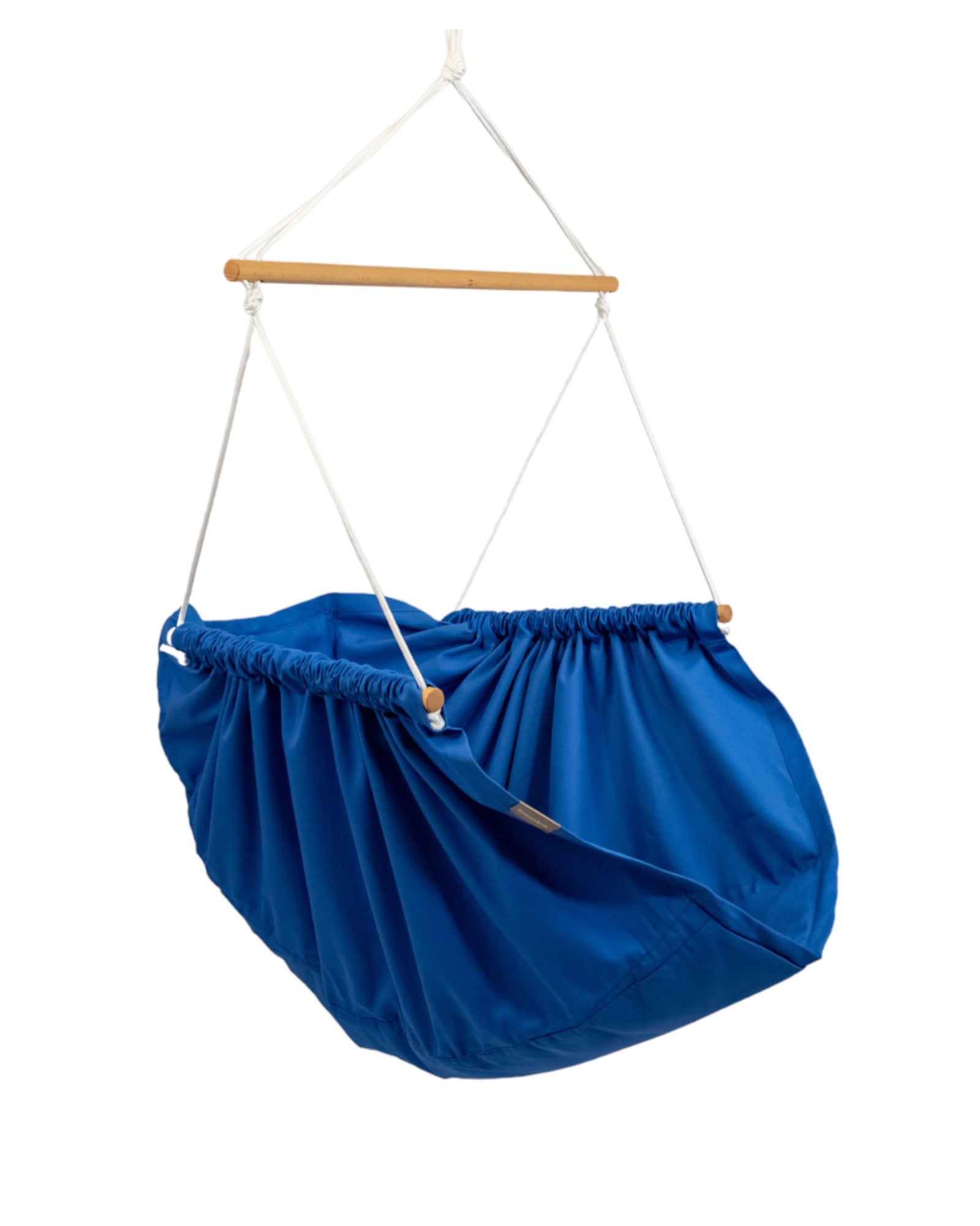 homba® zen hanging chair cotton blue